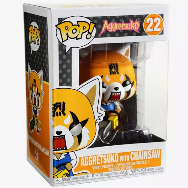 Funko POP #22 Aggretsuko with Chainsaw Figure
